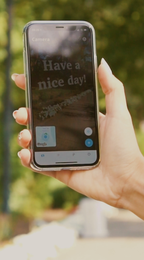 ARnament: Innovative AR-based lifestyle app, introducing a brand new way of communication screenshot 1